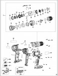 DeWalt DCD777P1-XJ CORDLESS DRILL Spare Parts